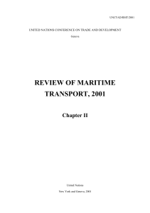 REVIEW OF MARITIME TRANSPORT, 2001  Chapter II