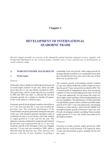 DEVELOPMENT OF INTERNATIONAL SEABORNE TRADE Chapter 1