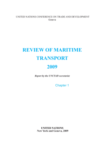 REVIEW OF MARITIME TRANSPORT 2009 Chapter 1