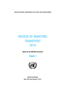 REVIEW OF MARITIME TRANSPORT 2010 Chapter 1