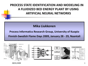 PROCESS STATE IDENTIFICATION AND MODELING IN ARTIFICIAL NEURAL NETWORKS