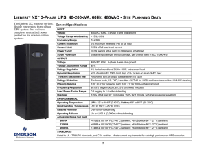 L NX 3-P UPS: 40-200