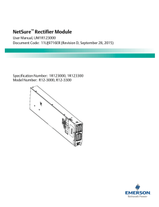 NetSure Rectifier Module
