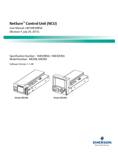 NetSure Control Unit (NCU)