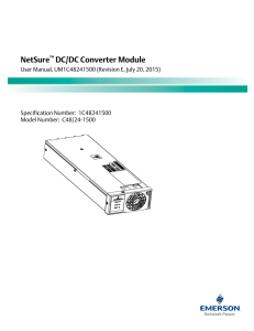 NetSure DC/DC Converter Module