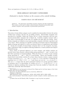 SEMI-ABELIAN MONADIC CATEGORIES MARINO GRAN AND JI ˇ R´I ROSICK ´