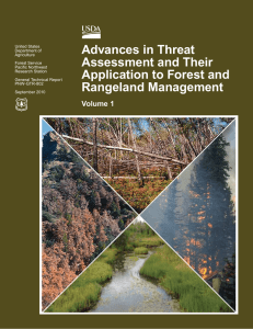 Advances in Threat Assessment and Their Application to Forest and