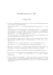 MA2322 Exercises 2; 2015 14 January 2015