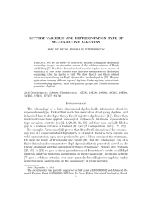 SUPPORT VARIETIES AND REPRESENTATION TYPE OF SELF-INJECTIVE ALGEBRAS