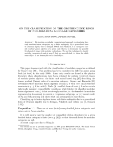 ON THE CLASSIFICATION OF THE GROTHENDIECK RINGS OF NON-SELF-DUAL MODULAR CATEGORIES
