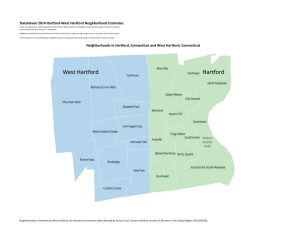 DataHaven 2014 Hartford-West Hartford Neighborhood Estimates