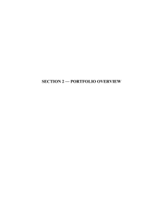 SECTION 2 — PORTFOLIO OVERVIEW