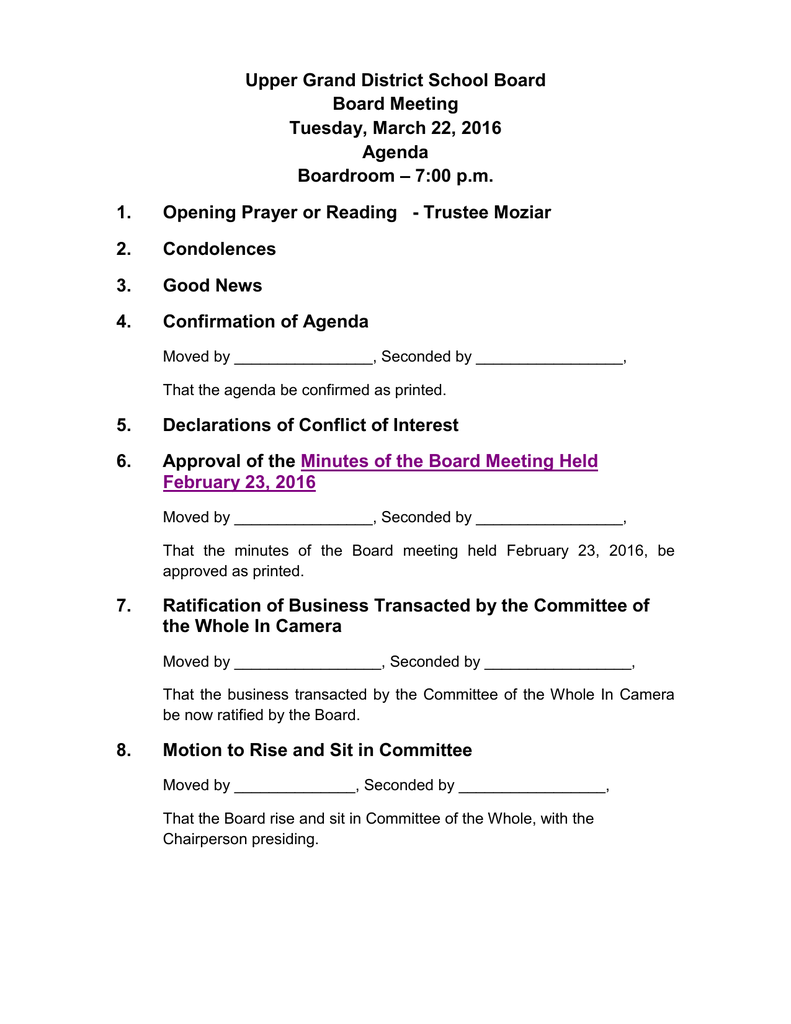 manheim township school district school board meeting agenda