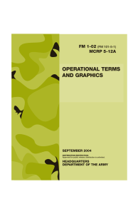 OPERATIONAL TERMS AND GRAPHICS FM 1-02 MCRP 5-12A