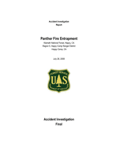 Panther Fire Entrapment  Accident Investigation Final