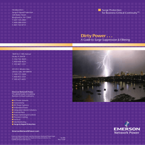 Surge Protection for Business-Critical Continuity