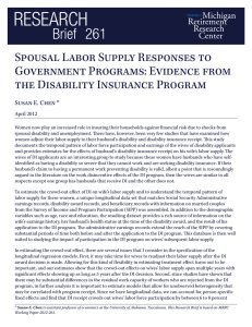 Spousal Labor Supply Responses to Government Programs: Evidence from