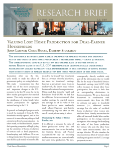 Valuing Lost Home Production for Dual-Earner Households