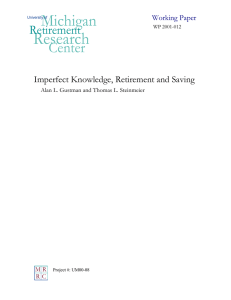 Research Michigan Center Retirement