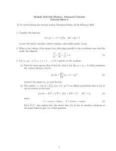 Module MA1132 (Frolov), Advanced Calculus Tutorial Sheet 6