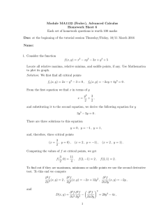 Module MA1132 (Frolov), Advanced Calculus Homework Sheet 6