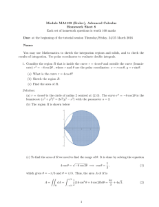 Module MA1132 (Frolov), Advanced Calculus Homework Sheet 8