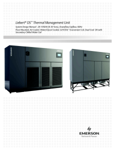 Liebert DS Thermal Management Unit