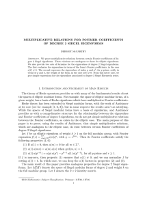 MULTIPLICATIVE RELATIONS FOR FOURIER COEFFICIENTS OF DEGREE 2 SIEGEL EIGENFORMS