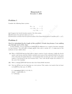 wle Ho Homework 9 Problem 1