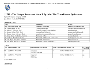 12799 - The Unique Recurrent Nova T Pyxidis: The Transition...