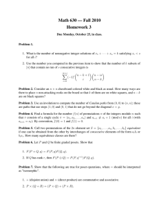 Math 630 — Fall 2010 Homework 3