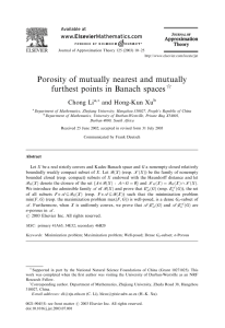 Porosity of mutually nearest and mutually furthest points in Banach spaces