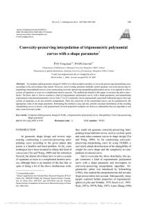 Convexity-preserving interpolation of trigonometric polynomial curves with a shape parameter  P