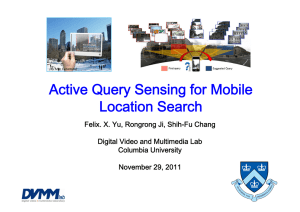 Active Query Sensing for Mobile Location Search