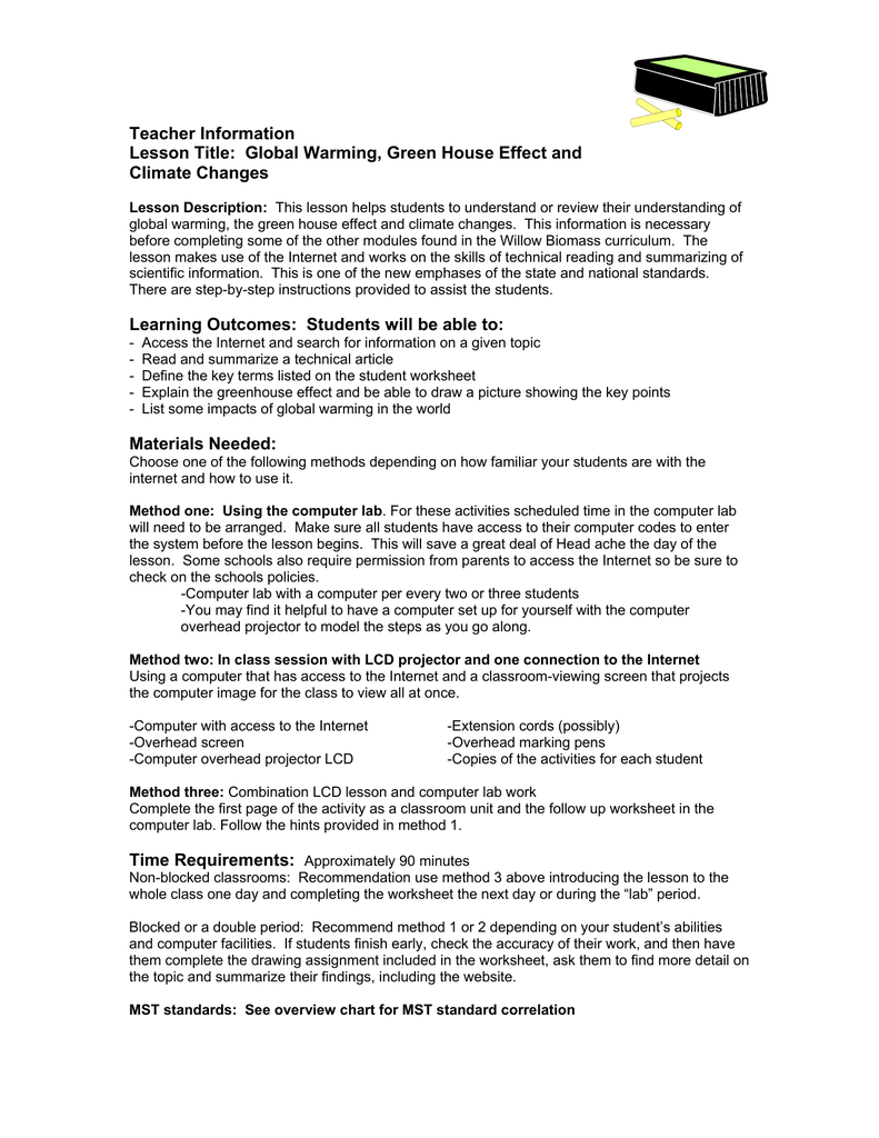 Geography Global Warming Worksheet Primaryleap Co Uk