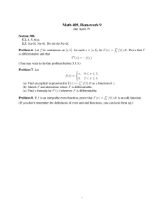 Math 409, Homework 9