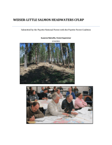 WEISER-LITTLE SALMON HEADWATERS CFLRP