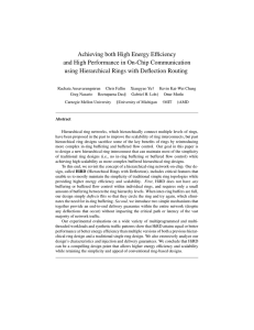 Achieving both High Energy Efficiency and High Performance in On-Chip Communication