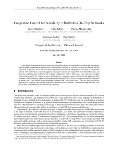 Congestion Control for Scalability in Bufferless On-Chip Networks