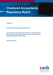 Chartered Accountants Regulatory Board