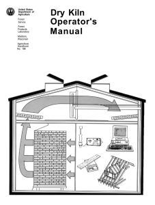 Dry Kiln Operator's Manual United States