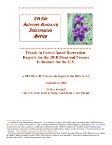 IRIS Internet Research Information Series