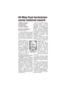 Hi-Way Fuel technician earns national award  Mike Godson also teaches