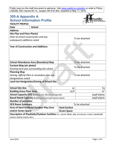 305-A Appendix A School Information Profile