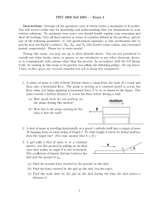 PHY 2060 Fall 2005 — Exam 3 Instructions: