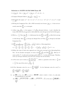 lim (a − 3b ) = ( lim