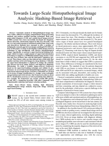 Towards Large-Scale Histopathological Image Analysis: Hashing-Based Image Retrieval , Student Member, IEEE