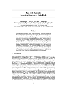 Zeta Hull Pursuits: Learning Nonconvex Data Hulls