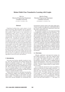 Robust Multi-Class Transductive Learning with Graphs