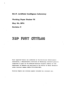 X&#34;P  FORT  C1TRLOG May 72